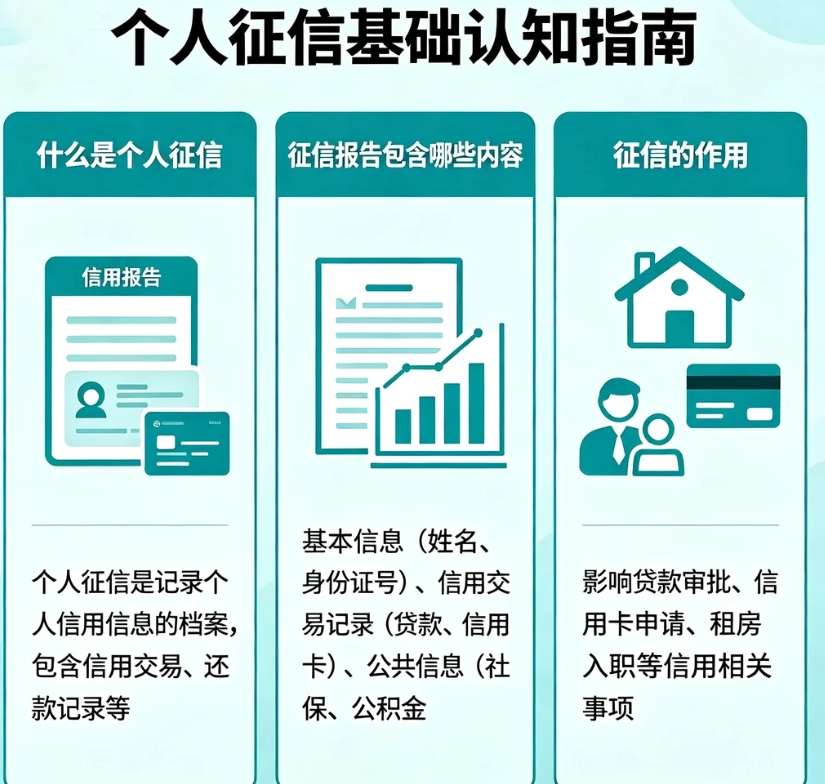 个人征信 什么是个人征信 征信报告包含哪些内容 征信的作用