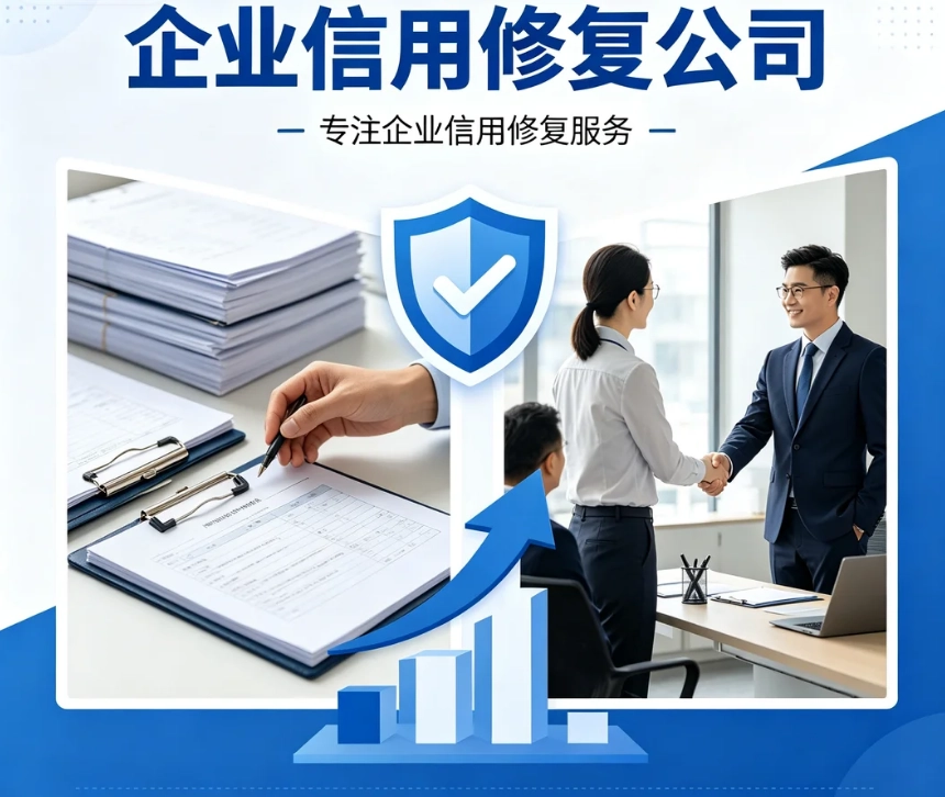 为企业提供专业信用修复服务