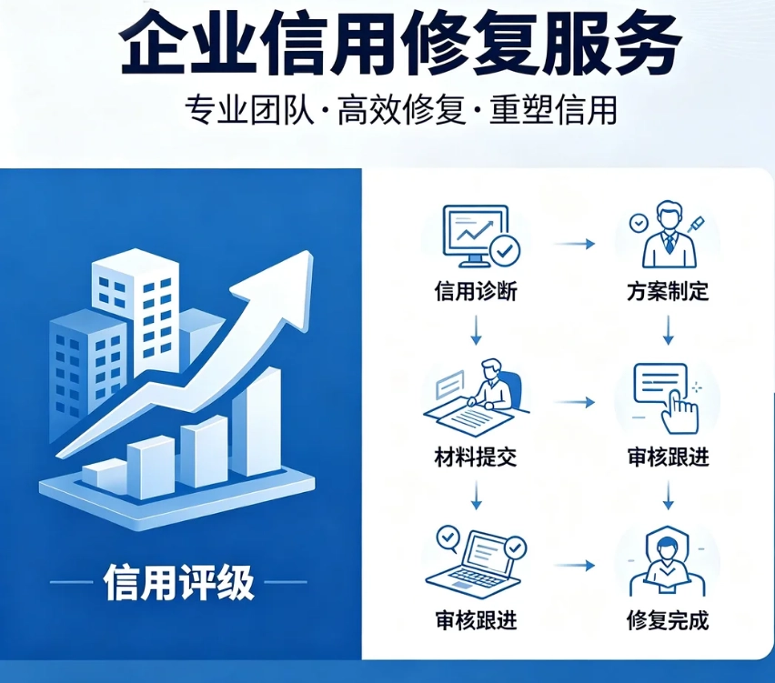 为企业提供信用修复服务与方案