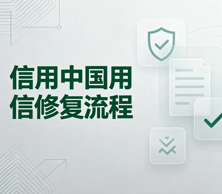 信用中国信用修复流程｜申请条件、线上操作步骤、材料清单｜分清行政处罚与司法执行记录