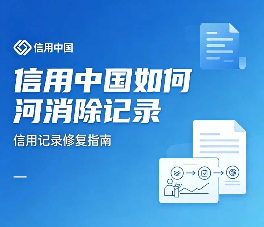 信用中国记录消除详解