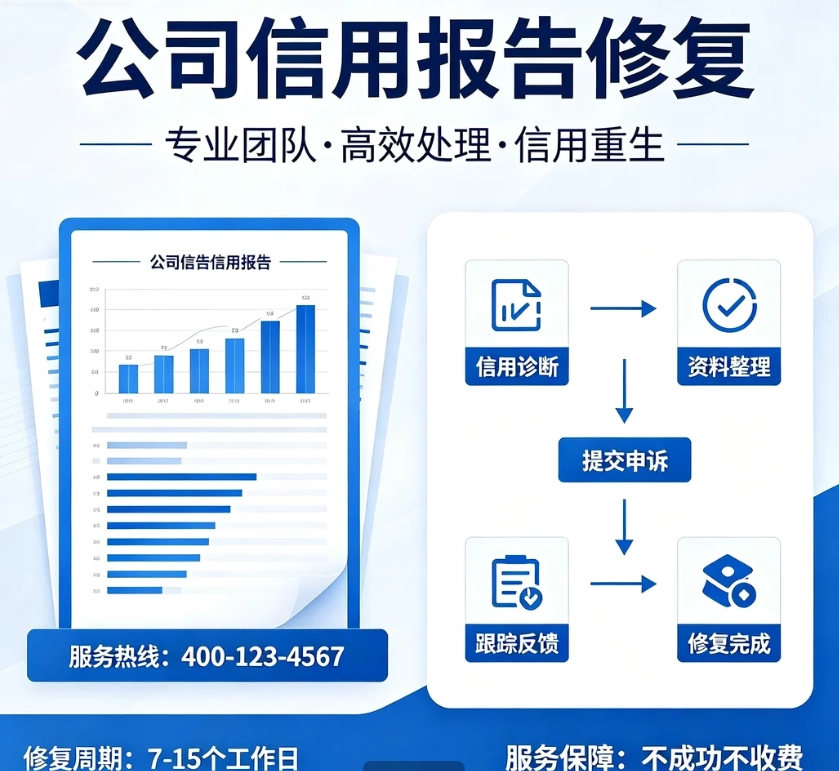 公司信用报告修复怎么做？区分央行企业征信与公共信用报告，正规处理途径解析