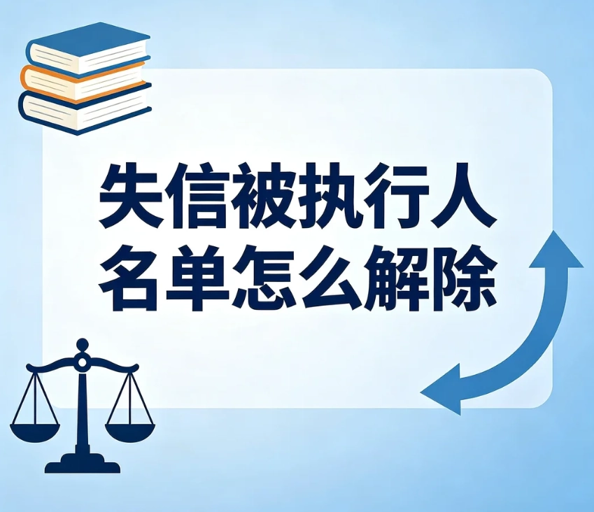 失信被执行人名单怎么解除？法定条件、完整流程、材料清单、失信与限高区分