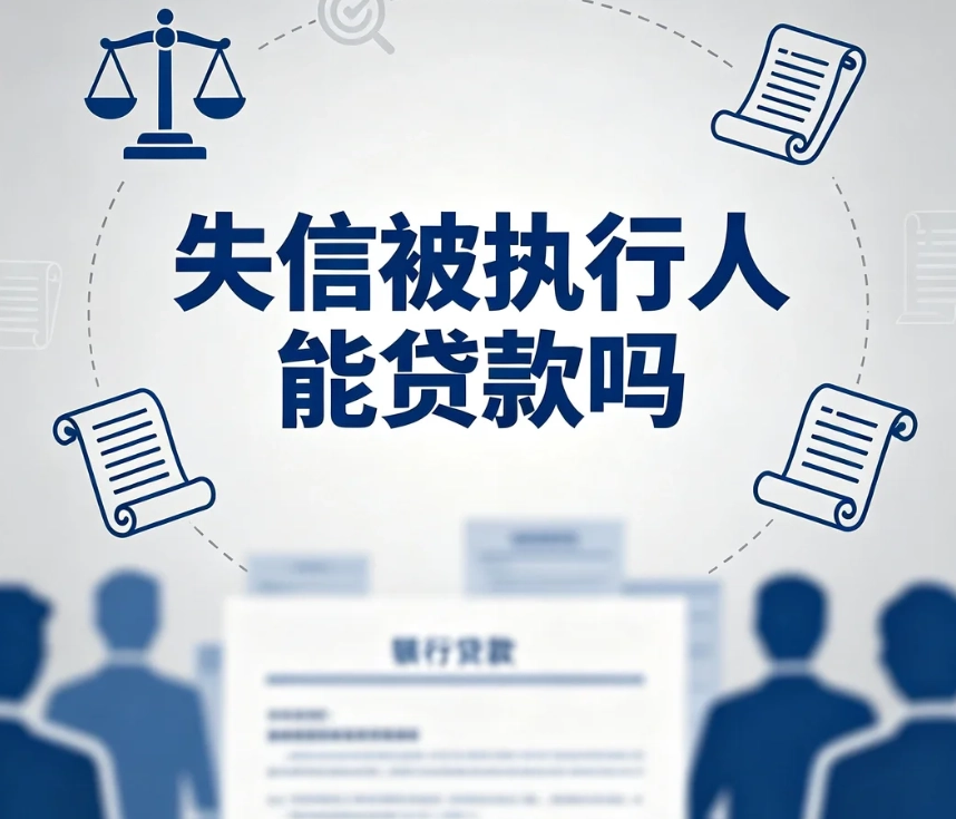 失信被执行人能贷款吗？失信未解除、已移除名单贷款政策、征信影响全解析