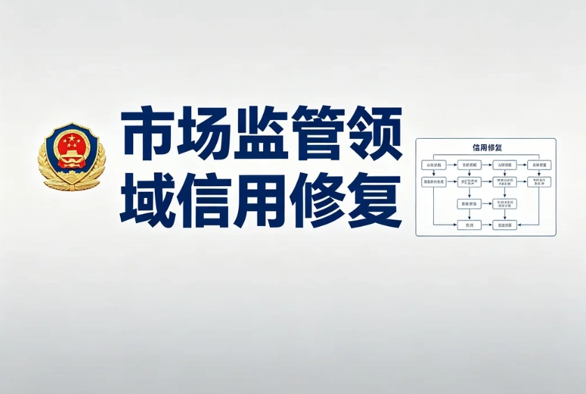 市场监管领域信用修复｜分类条件、材料、完整办理流程｜国家企业信用信息公示系统 + 信用中国双通道