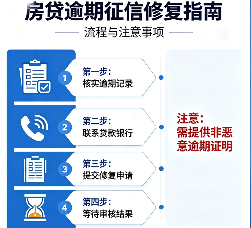 房贷逾期信用修复