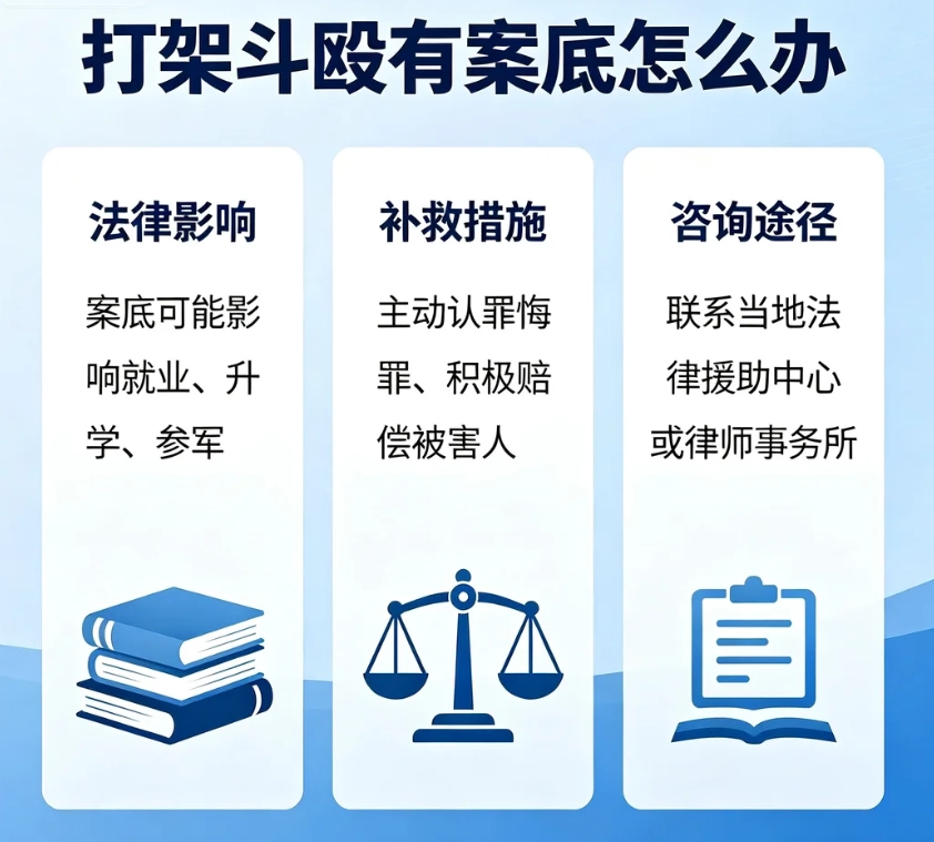 打架斗殴案底怎么办？成年人与未成年人犯罪记录处理方案，远离花钱消案底骗局