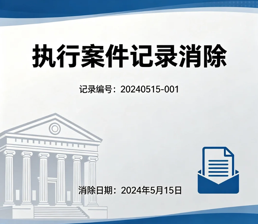 执行案件记录消除详解