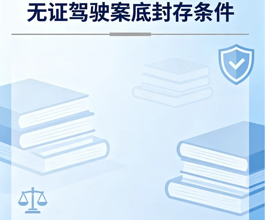 无证驾驶案底封存条件｜交通肇事罪犯罪记录封存规则详解