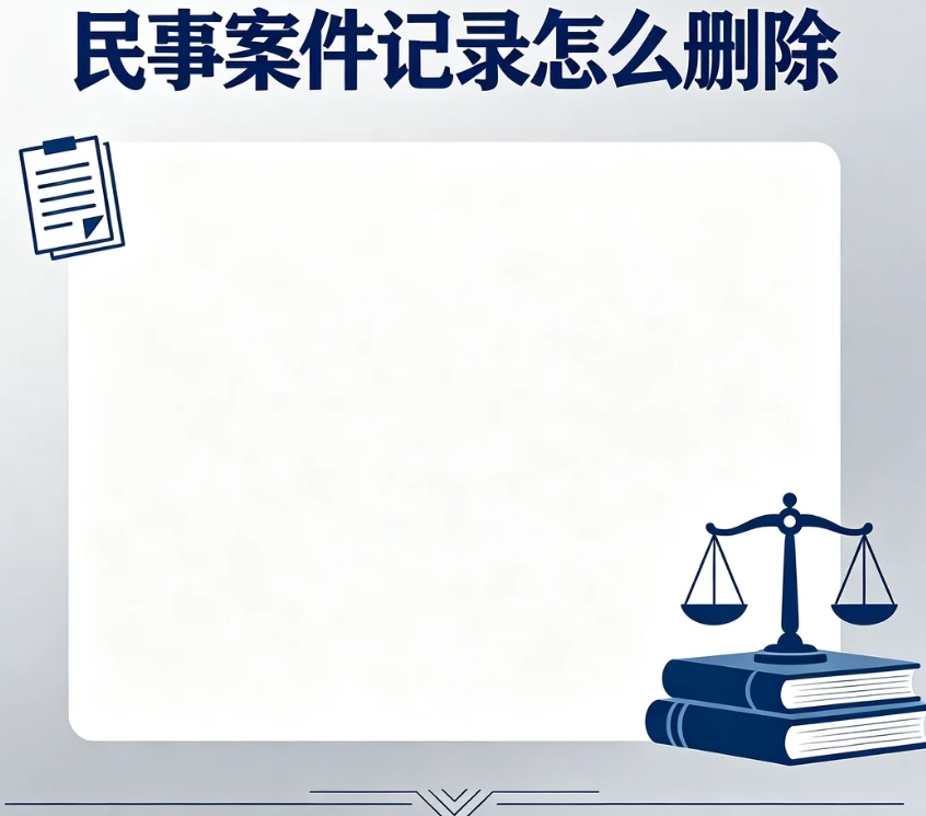 民事案件记录能删除吗