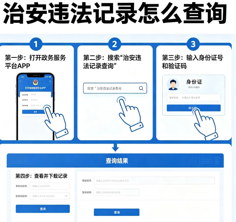 治安违法记录官方查询渠道｜个人、单位查询权限，封存记录查询规则