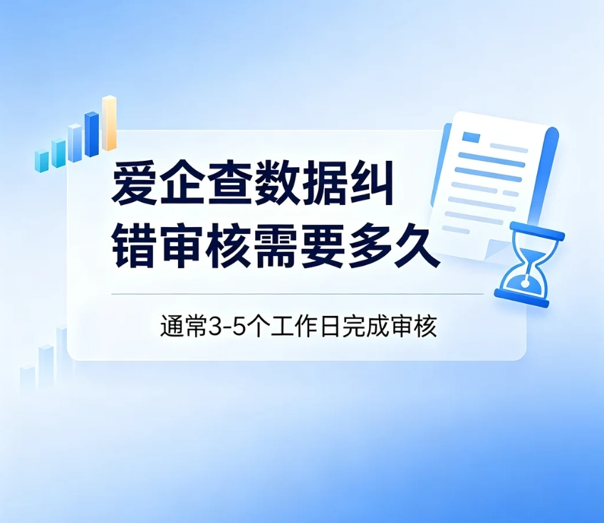 爱企查信息纠错审核多长时间？被执行人 / 裁判文书申诉周期汇总