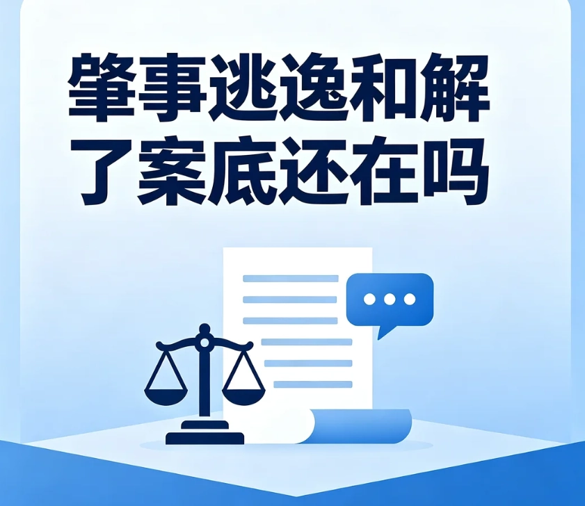 肇事逃逸和解了案底还在吗？民事谅解能否消除逃逸记录权威解读