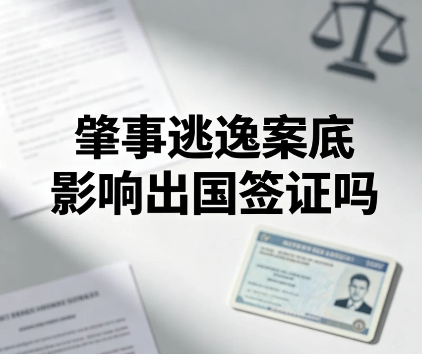 肇事逃逸案底影响出国签证吗？区分行政逃逸、交通肇事罪刑事案底各国签证风险解读