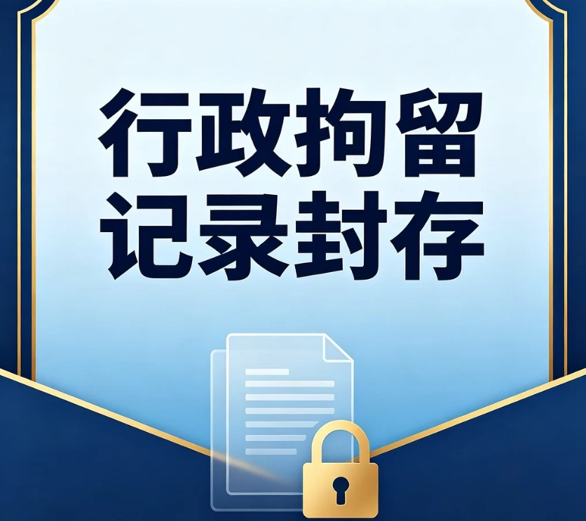 行政拘留记录封存｜2026《治安管理处罚法》新规，封存≠删除记录