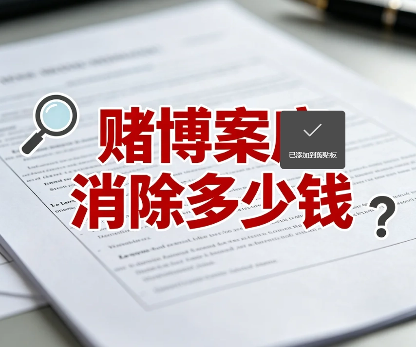 赌博案底消除多少钱？官方无付费消除渠道，区分治安赌博记录与赌博罪案底，曝光中介骗局