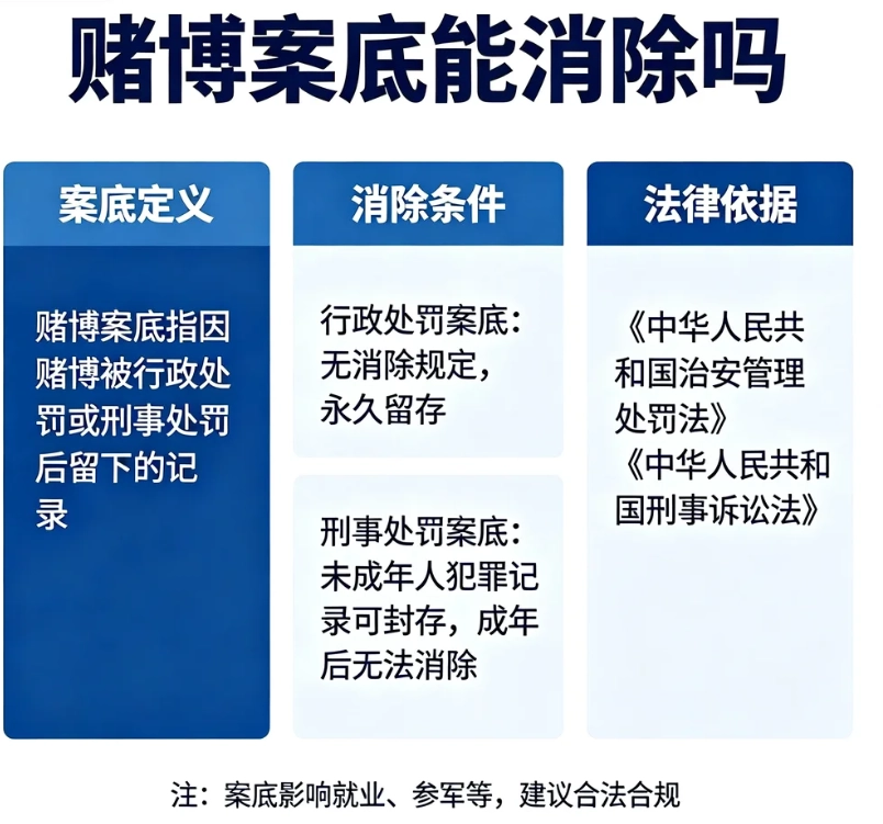 给赌博案底消除提供参考答案