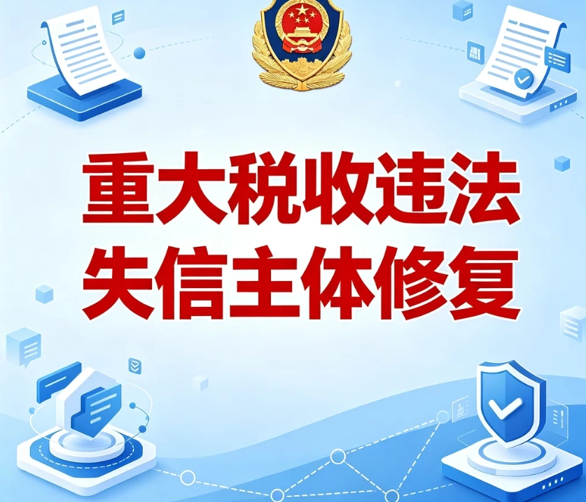 重大税收违法失信主体信用修复｜官方条件、材料、完整流程｜提前停止失信信息公示