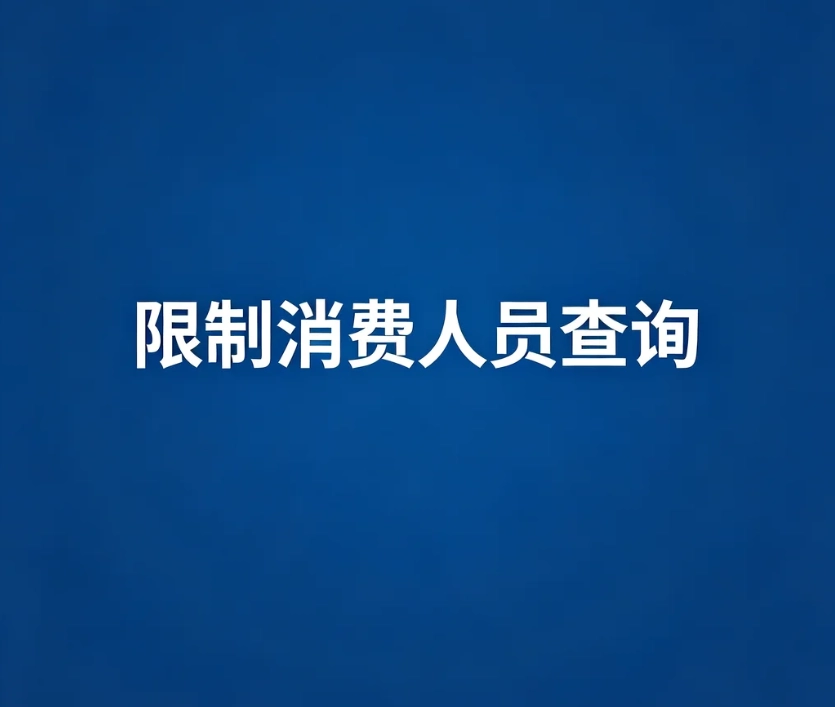 限制消费人员官方查询渠道｜怎么查自己是否被限高？限高查询、解除规则详解