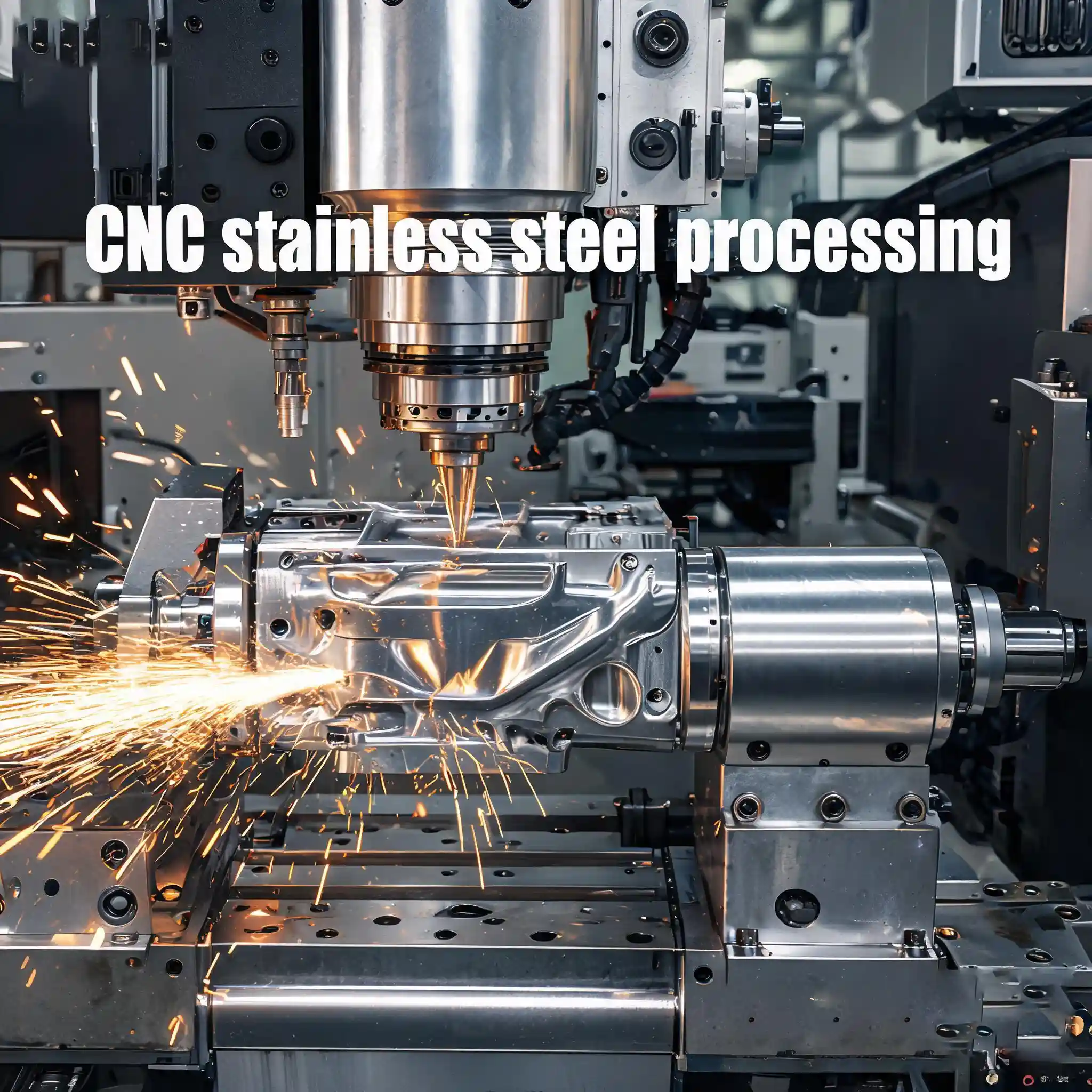 CNC stainless steel processing, custom stainless steel machined prototype parts