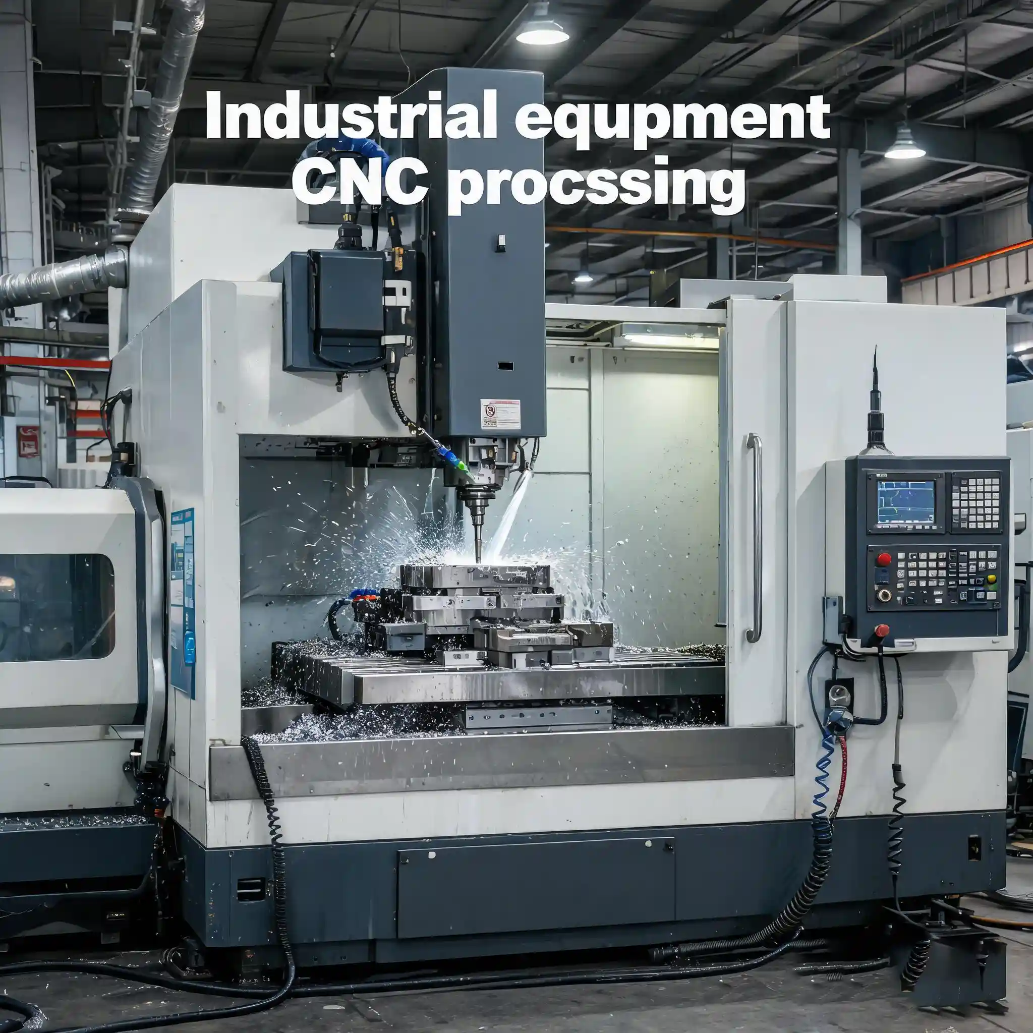 CNC processing of industrial equipment, custom precision industrial machinery machined prototype parts
