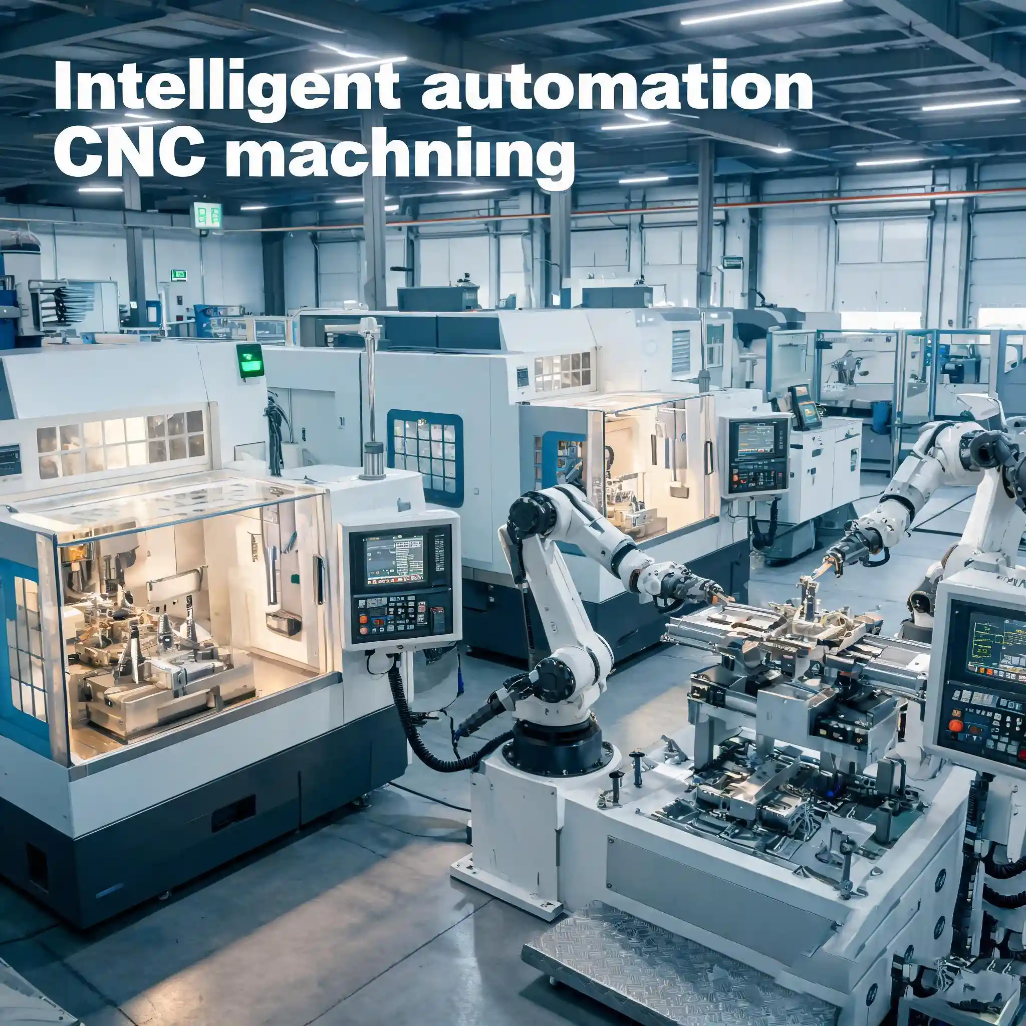Intelligent automation CNC machining, custom precision automated equipment machined prototype parts