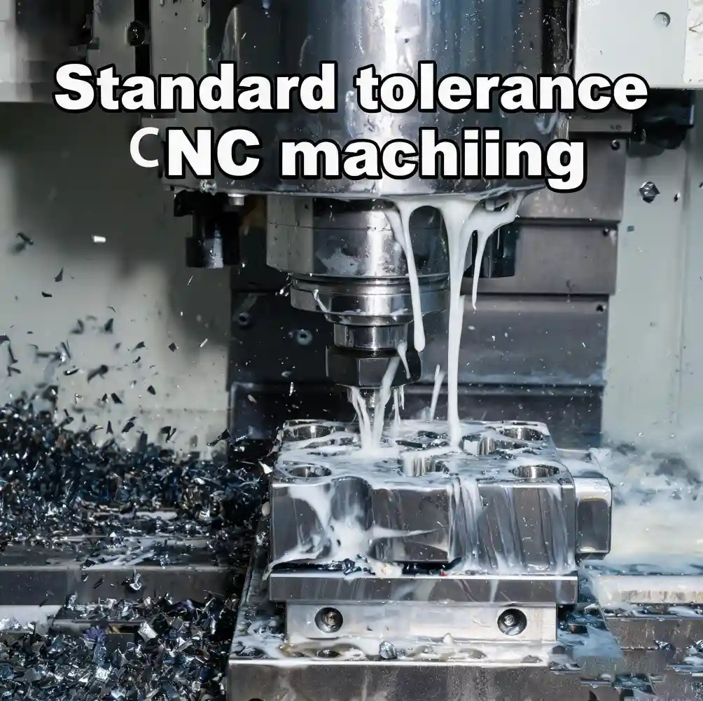Standard tolerance CNC machining for general‑accuracy custom metal plastic prototype and small‑batch mechanical parts