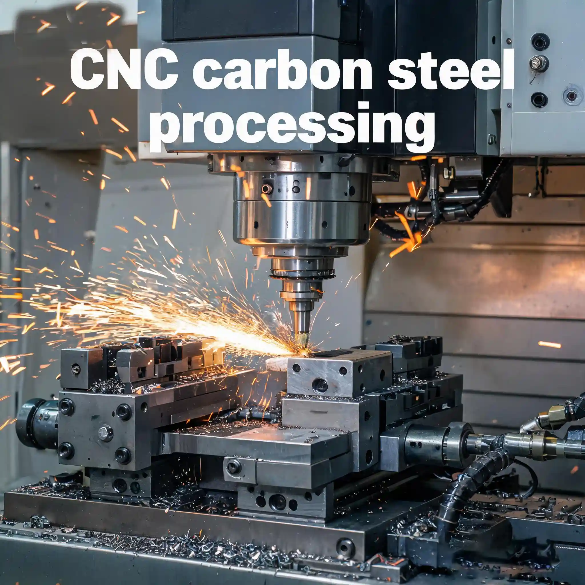 CNC carbon steel processing, custom precision carbon steel machined prototype parts