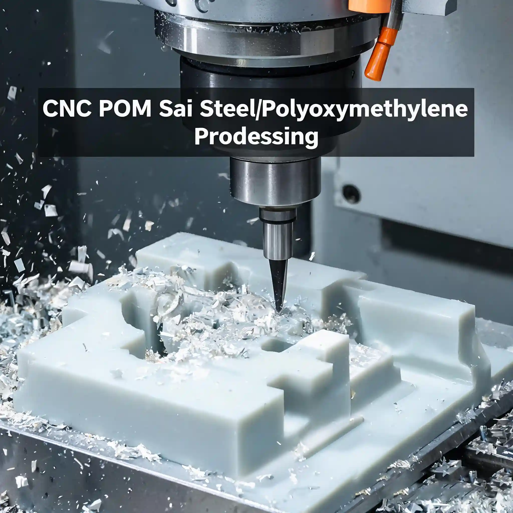 CNC POM polyoxymethylene processing, custom POM plastic machined prototype parts