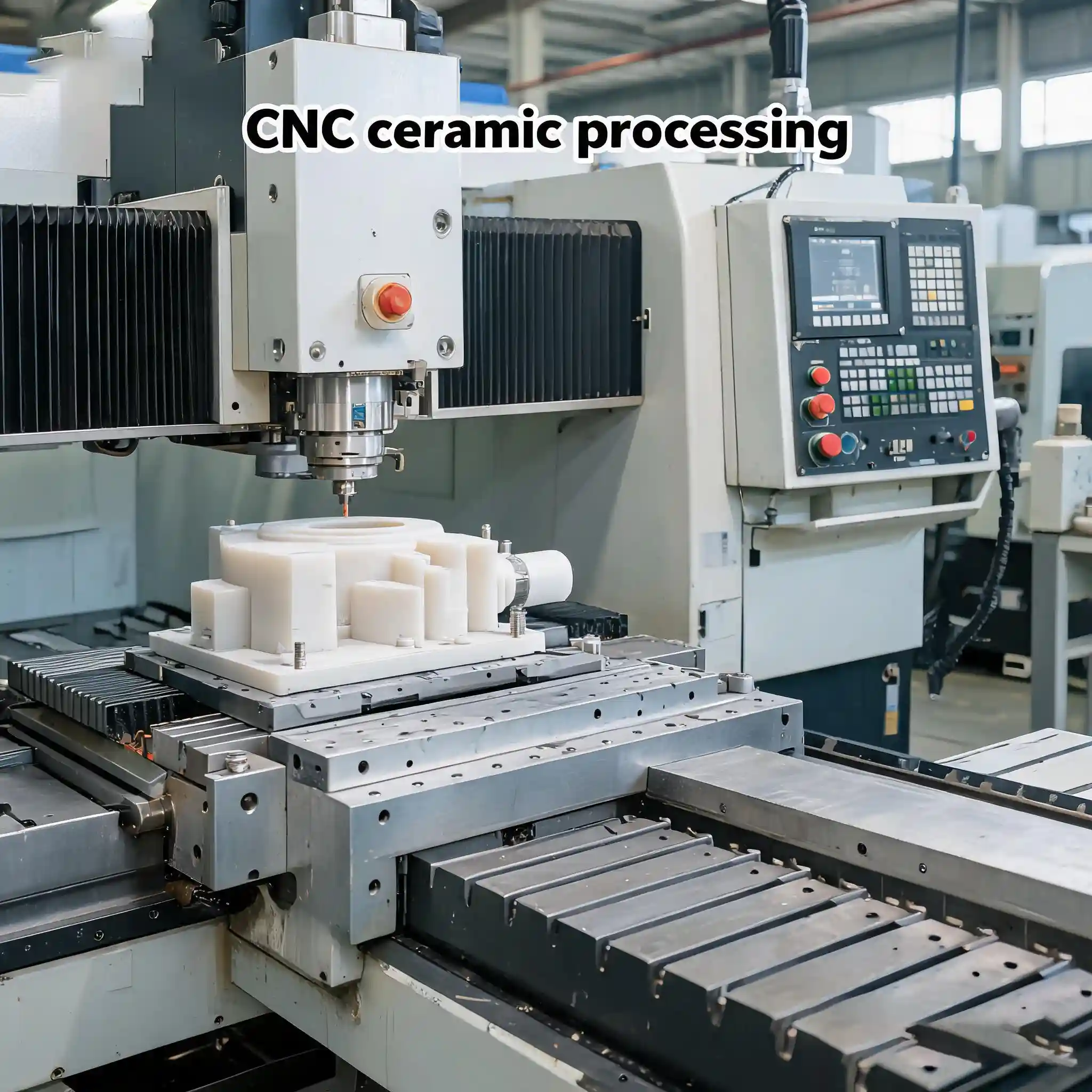 CNC ceramic processing, custom precision ceramic machined prototype parts