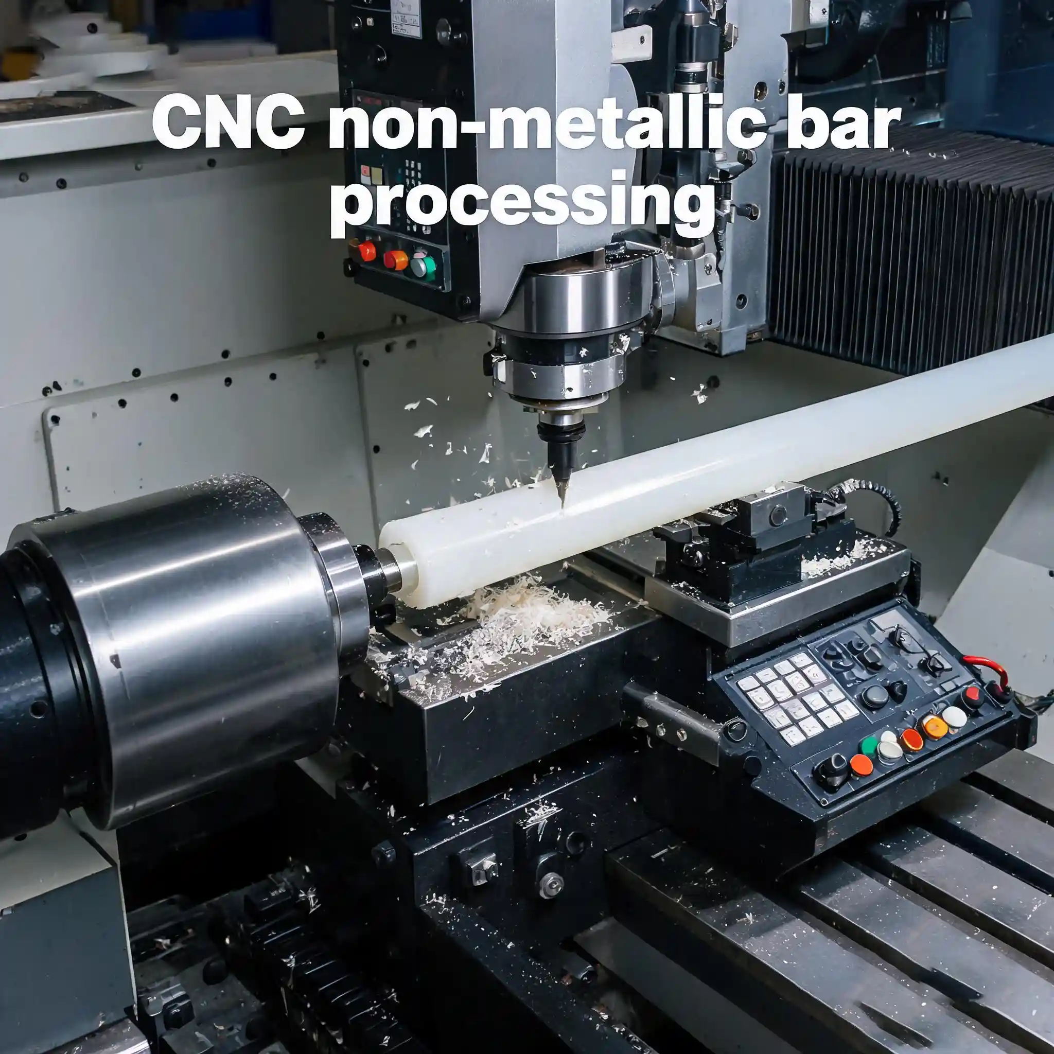 CNC non‑metallic bar processing, custom non‑metallic bar stock machined prototype parts